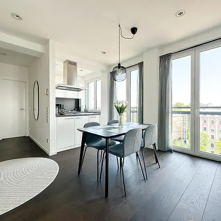 Apartment Cityloft - Augsburger Innenstadt-bismarckviertel - Kostenloser Tiefgaragenstellplatz Augsburg