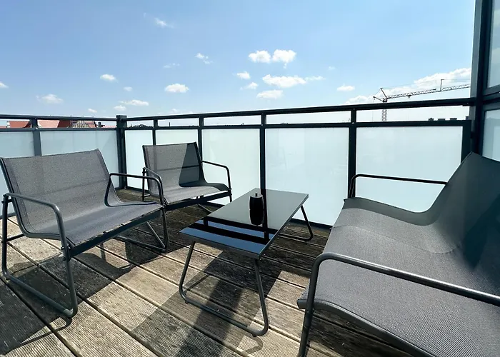 アパート Cityloft - Augsburger Innenstadt-bismarckviertel - Kostenloser Tiefgaragenstellplatz アウグスブルク